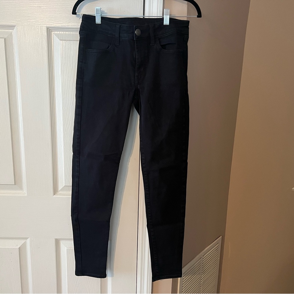 Black Jeggings from AEO